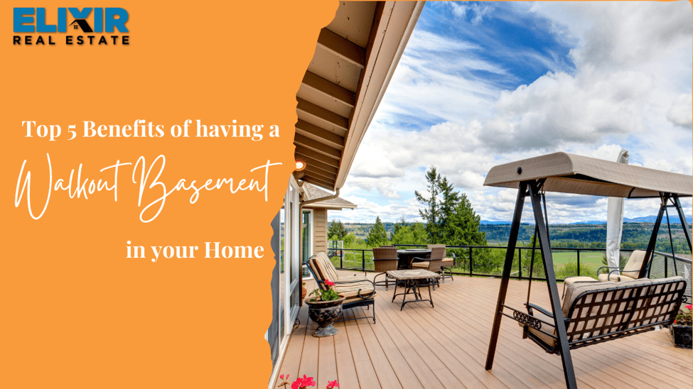 Top 5 Benefits of having a Walkout Basement in your Home